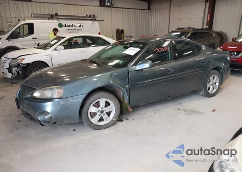 2006 Pontiac Grand Prix from USA, damaged, VIN 2G2WP552061267816